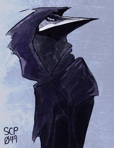 SCP portraits : SCP049 A.K.A Plague Doctor by Lappystel on DeviantArt