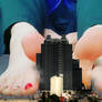 Toes Up Giantess