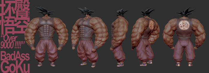 BadAss GoKu 3D