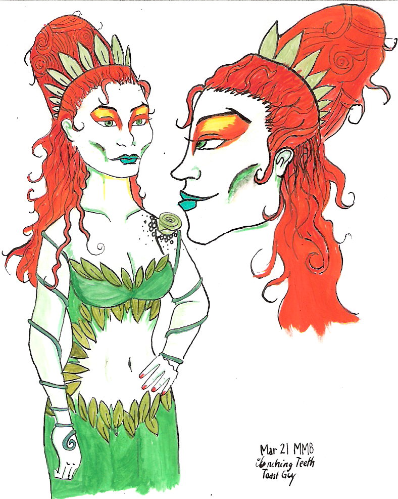 Poison Ivy Character Design