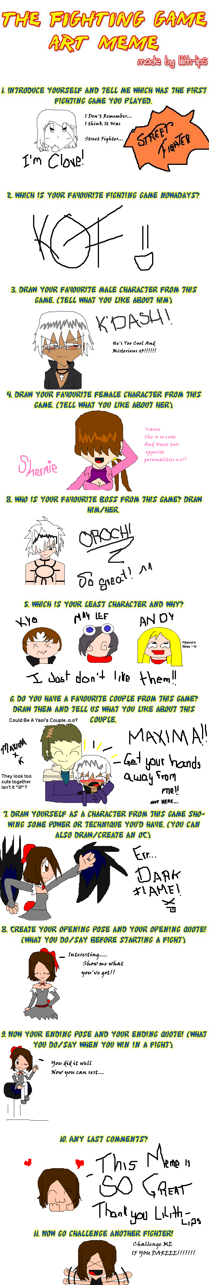 Fighting Meme by SaritaNavi on DeviantArt
