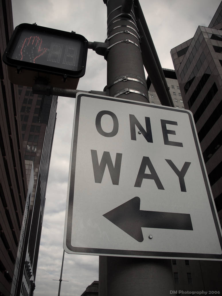 One Way Street by dylanmeadows on DeviantArt
