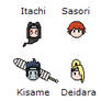 Naruto Smilies 2 - Akatsuki