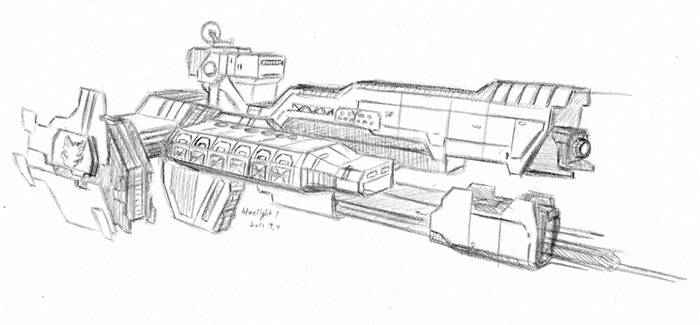 UNSC frigate