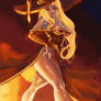 Golden witch