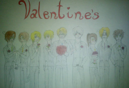 Hetalia Valentine's Day