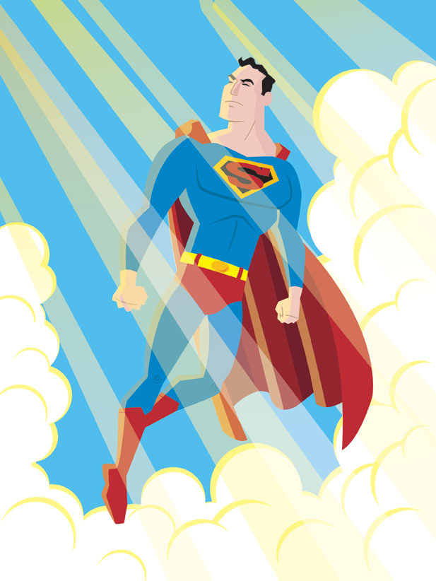 Superman Vector Style