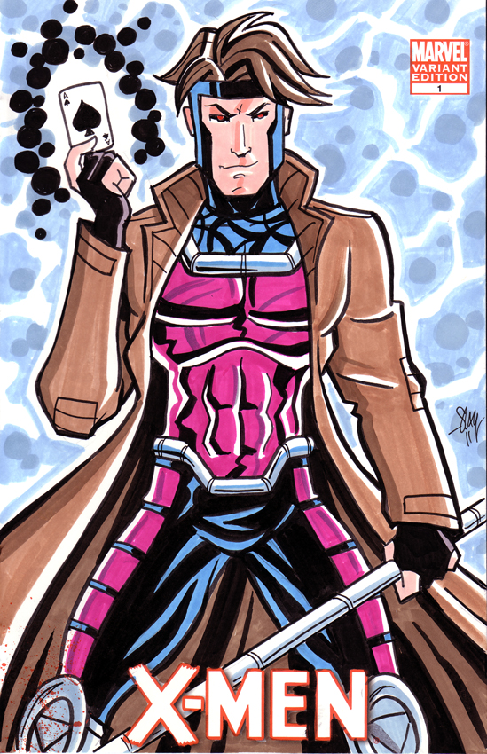 Gambit Sketch Cover