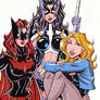 Batwoman, Huntress and Black Canary
