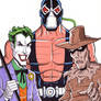 Joker, Bane and Scarecrow