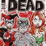 Gotham Girls Walking Dead Sketch Cover