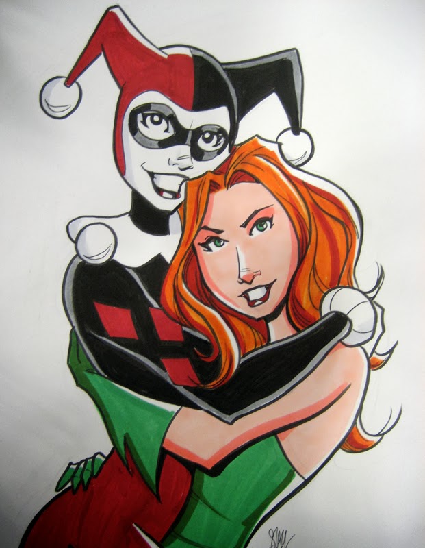 Harley Quinn and Posion Ivy - Besties