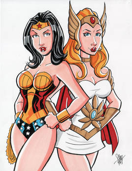 Wonder Woman She-Ra Commission