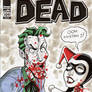 Walking Dead Sketch Cover - Joker and Harley Quinn