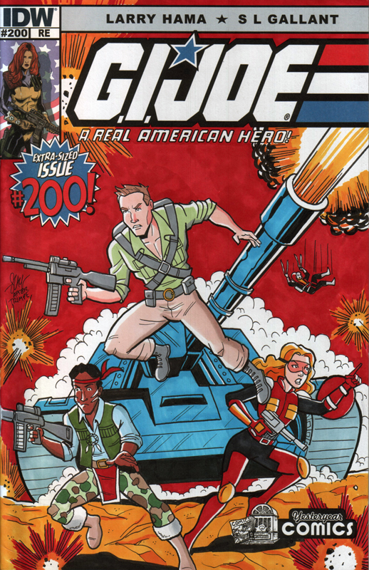 Community GI Jeff / GI Joe Sketch Cover