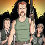The Walking Dead - Eugene, Abraham and Rosita
