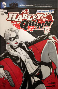 Harley Quinn - Sketch Cover