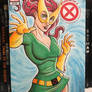 Marvel Girl Sketch Cover