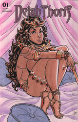 Dejah Thoris Sketch Cover by calslayton