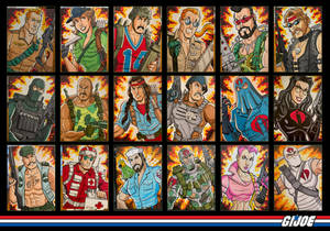 G.I. Joe Sketch Cards