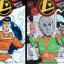 Legion of Superheroes Sketch Covers