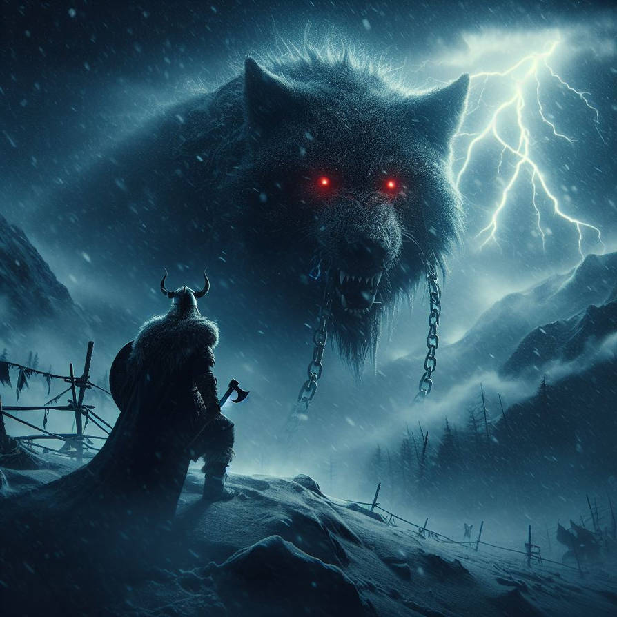 Meeting Fenrir by RiquePaes on DeviantArt