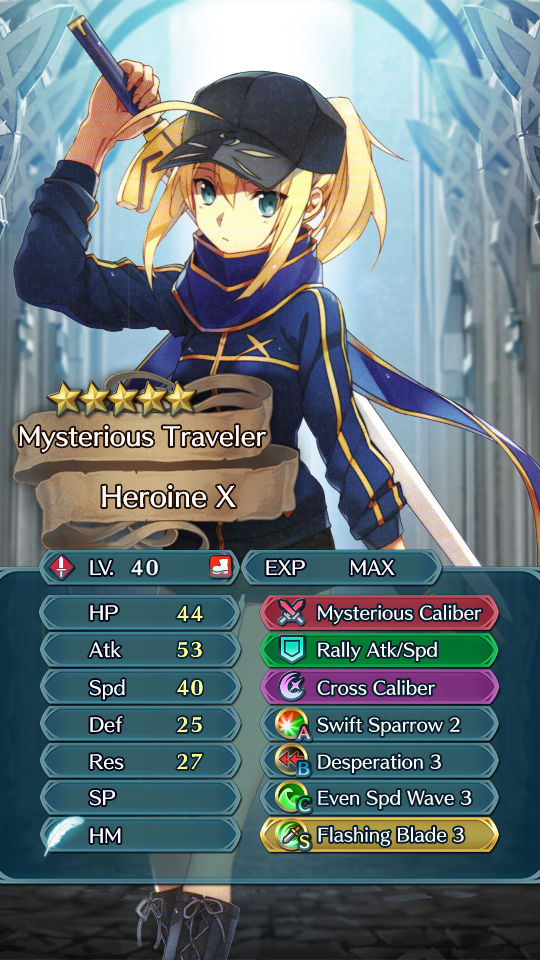 FEH Unit Builder Mysterious Heroine X by NoratheFoxBoy on DeviantArt