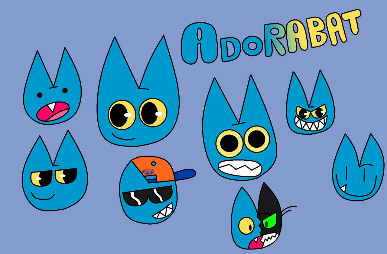 Adorabat Faces