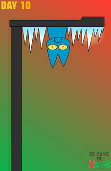 25 Days Til XMas: Day 10 - Hanging With The Icicle