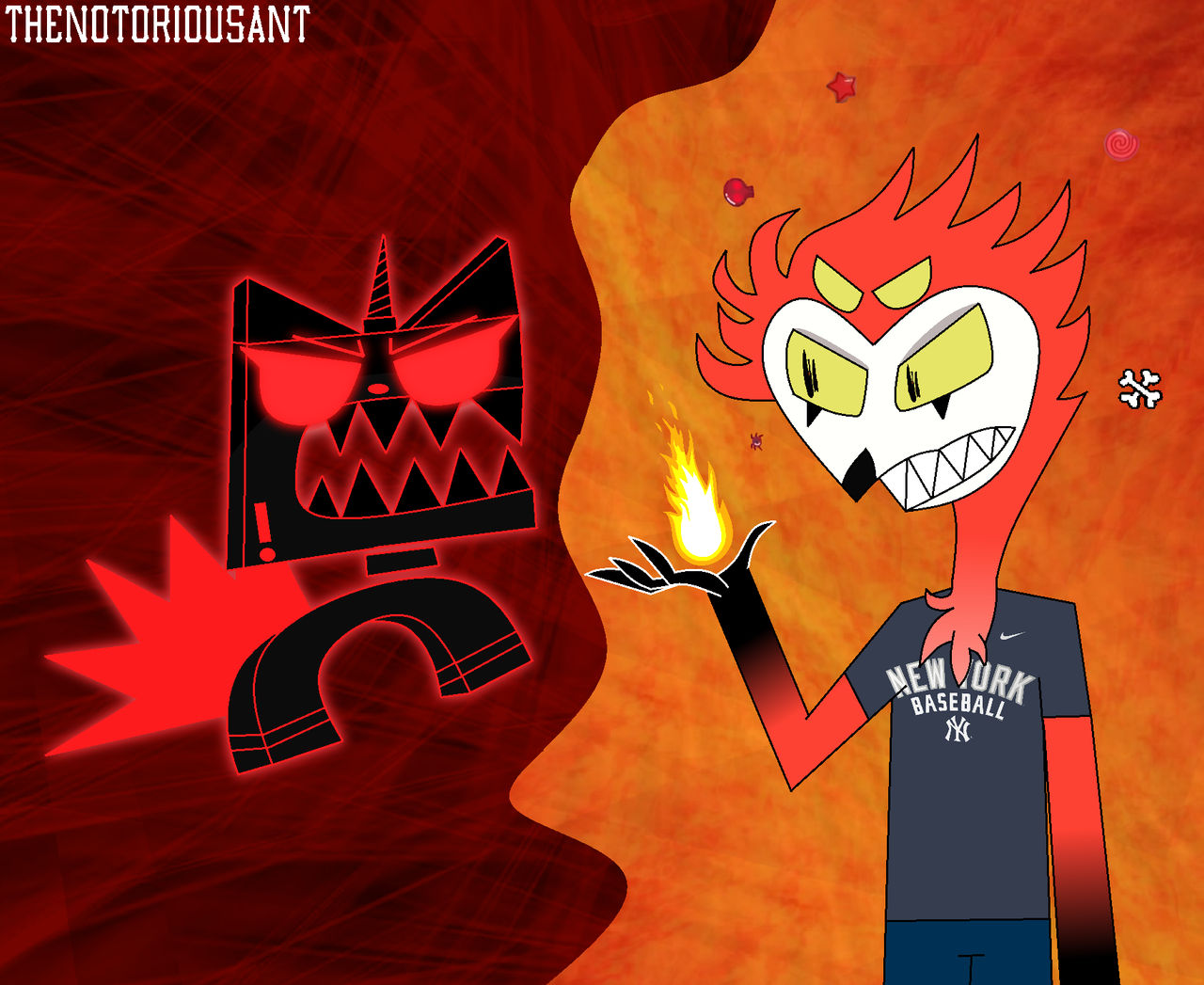 Unikitty and Stolas Anger Form Swapped