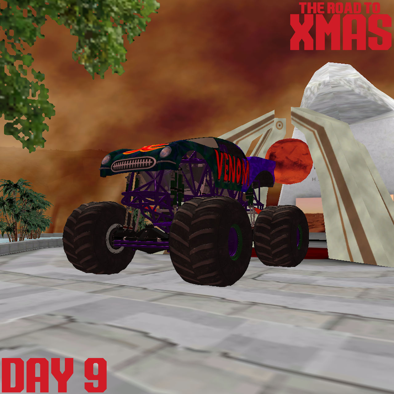The Road To XMAS: Day 9 - Venom On Mars