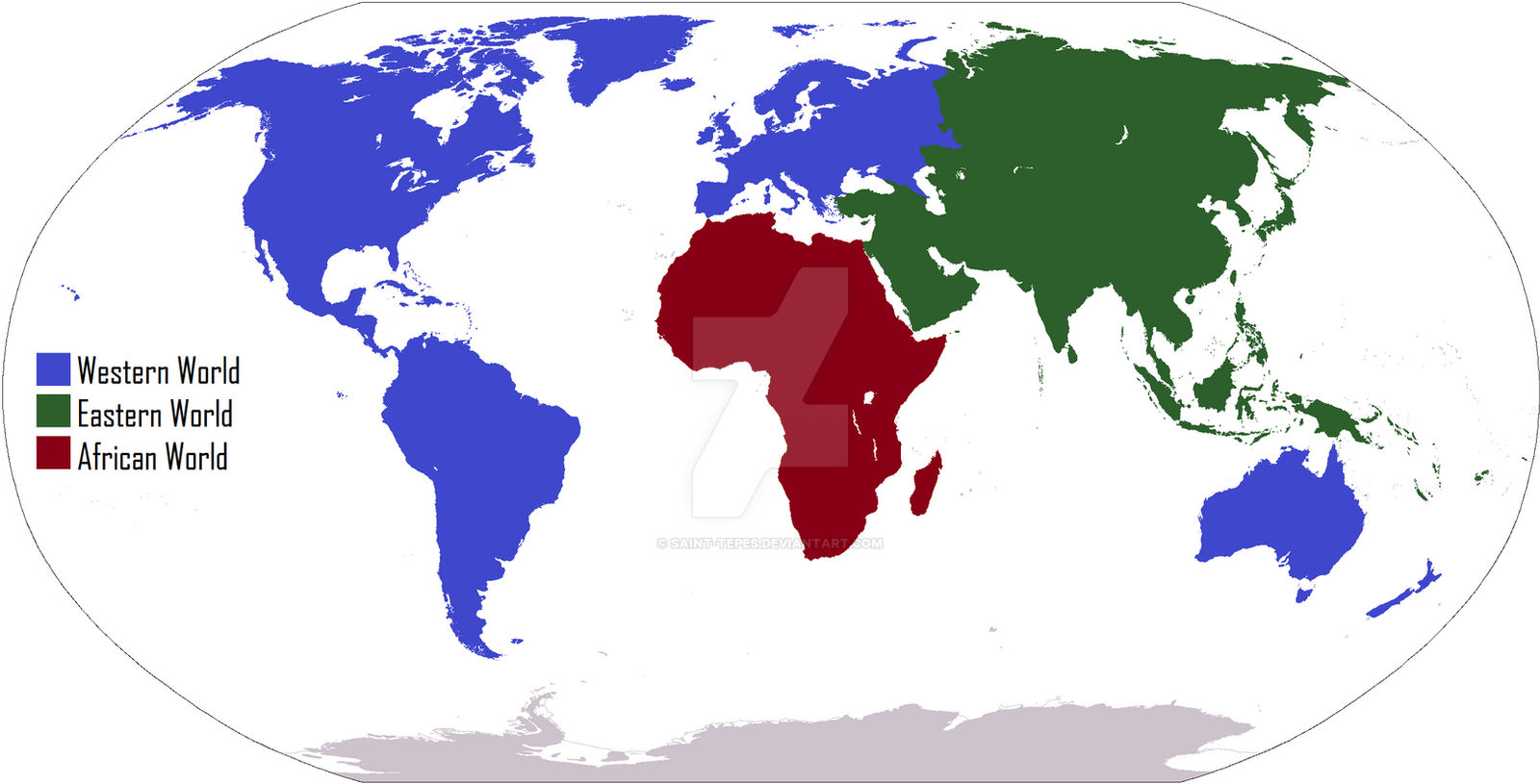 Western World, Eastern World, African World