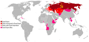 Soviet Empire Soviet Imperialism Map
