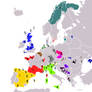 Separatist Europe Map
