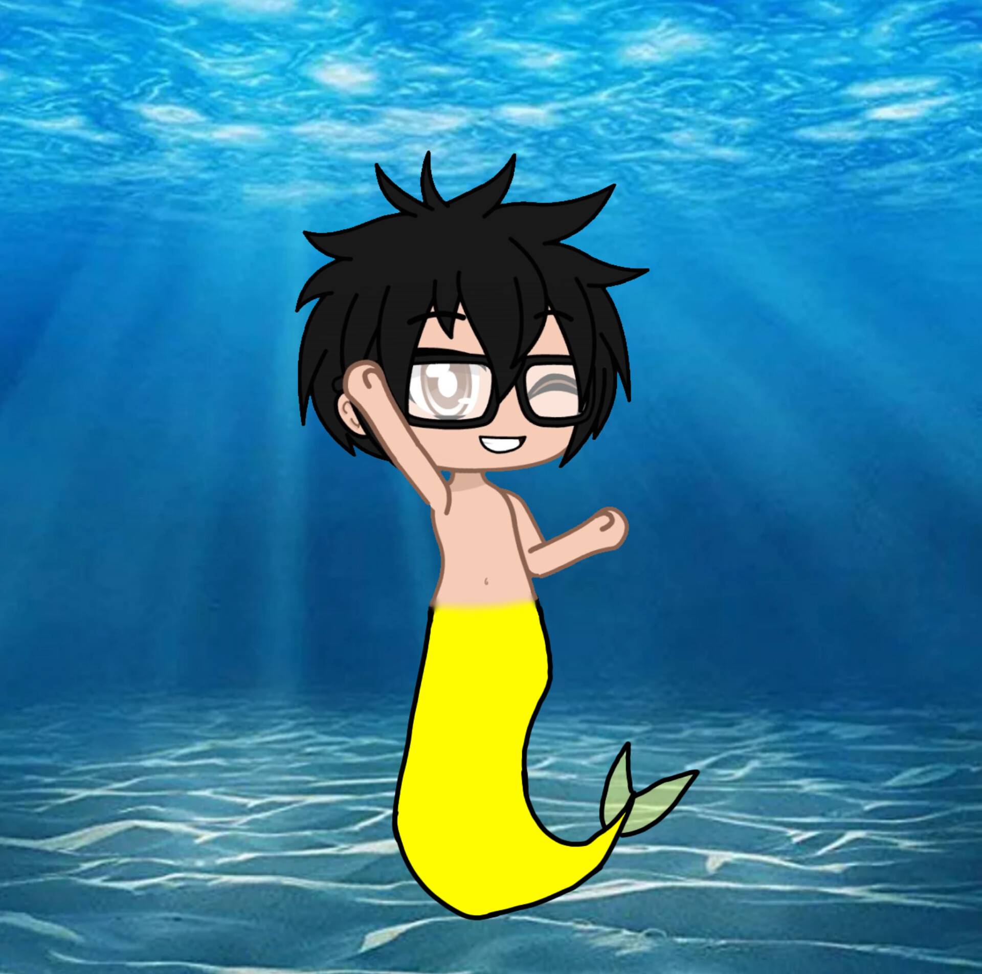 Me as a merman by sromero24 on DeviantArt