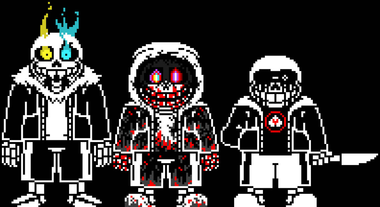 Multiversal Time Trio Murder time... Trio...? : Phase 2 by PAMTerrie on DeviantArt