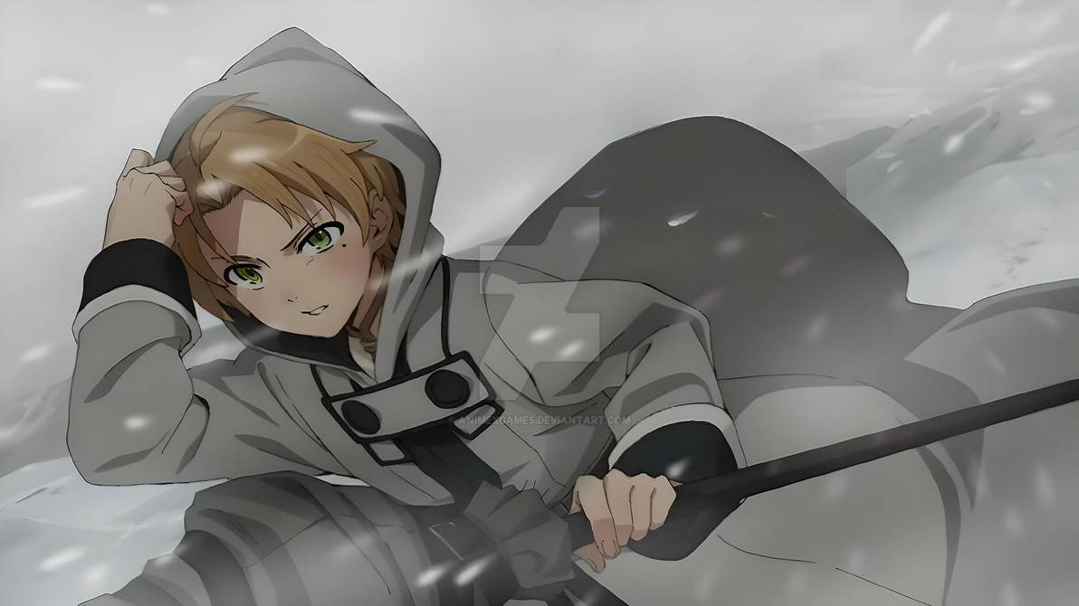 Rodeus Mushoku Tensei - wallpaper - Rudeus Greyrat by ANIMExGAMES on DeviantArt