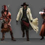 Frontier Redemption Character Lineup