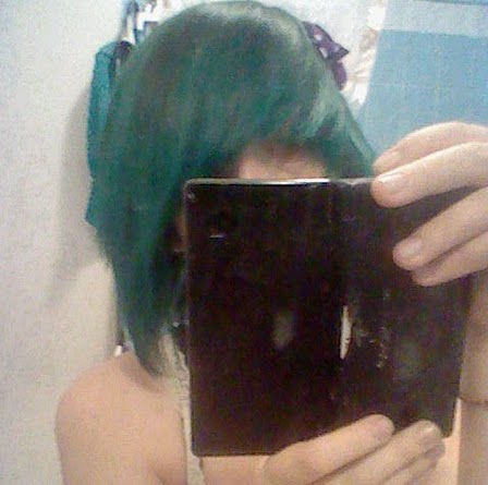 SCREW THE RULES, I HAVE GREEN HAIR.