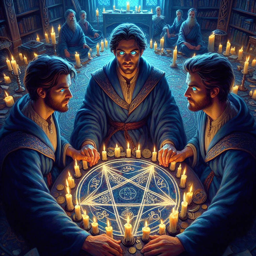 Magic school: Summoning spirits: Practice by jojkk on DeviantArt