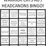 Warrior Cats Au/Headcanons Bingo