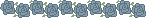 Free To Use Blue Rose Divider v4