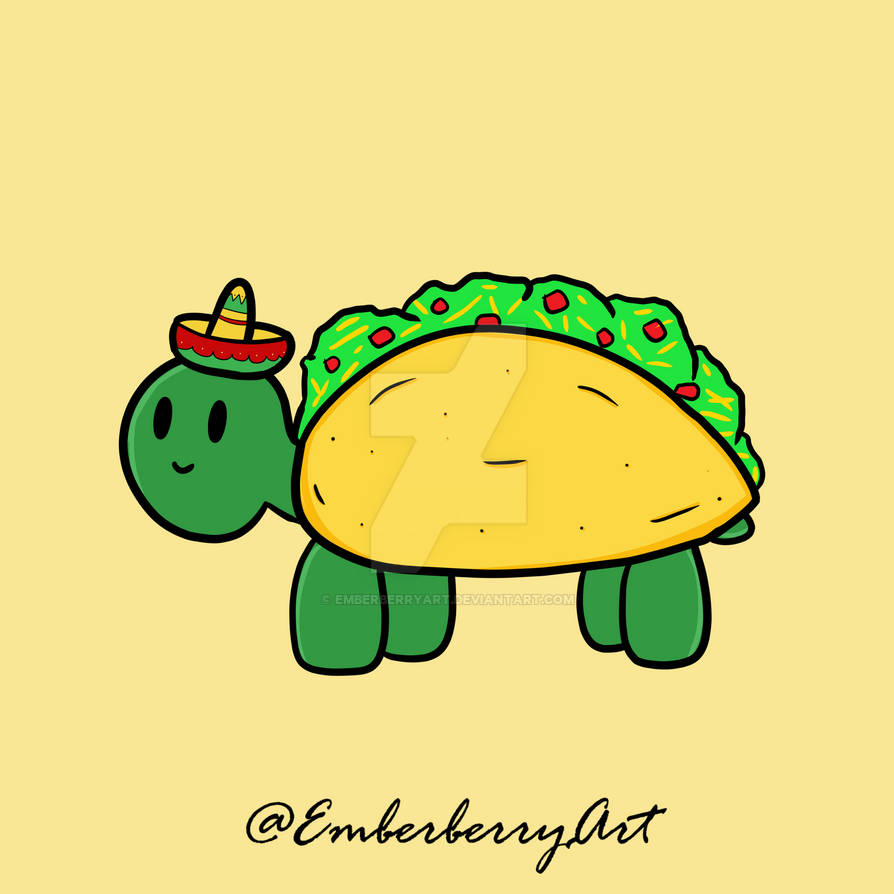 Taco Turtle by EmberberryArt on DeviantArt