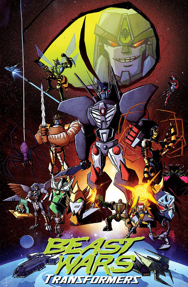 Beast Wars 20th anniversary by dcjosh