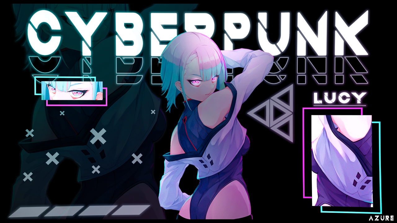 Lucy - Cyberpunk edgerunners RENDER/ by PrettyxHell on DeviantArt