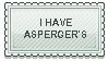Asperger's Stamp by Aetherium-Aeon