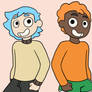 Human Gumball and Darwin