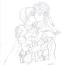 Ike x Marth kiss -pencil