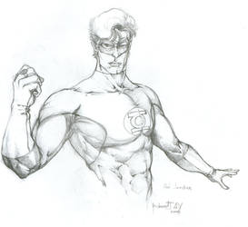 hal jordan portrait