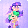 Twi and Spike Noogie